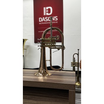 Flugelhorn Dasons Intermediário Rosè com Laqueado Si Bemol